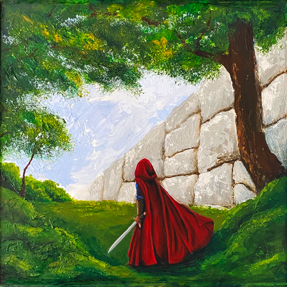 The Wall - Original Mixed Media Art — Sunshadeau Arts